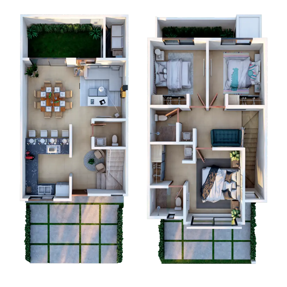 Plano modelo Acacia