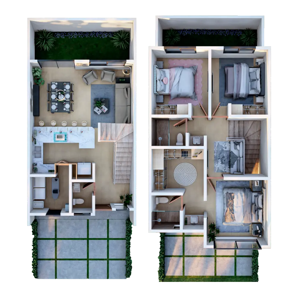 Plano modelo Encino